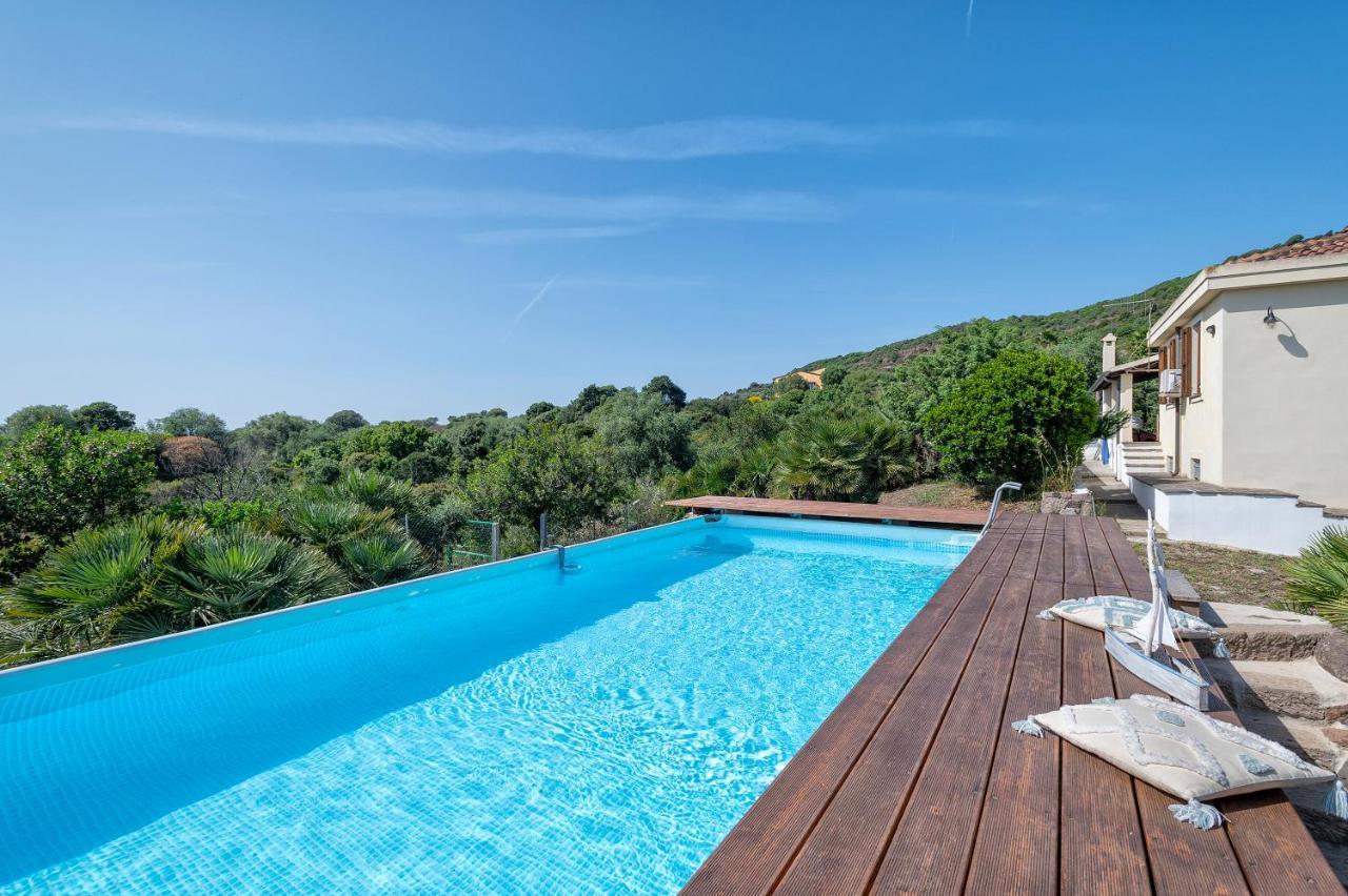 Апартаменти Sardinia Re - Casa Luisa With Pool Альгеро Екстер'єр фото